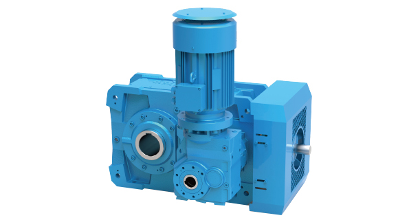 hk helical gearbox with extended center distance