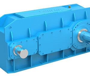 hk helical gearbox with extended center distance